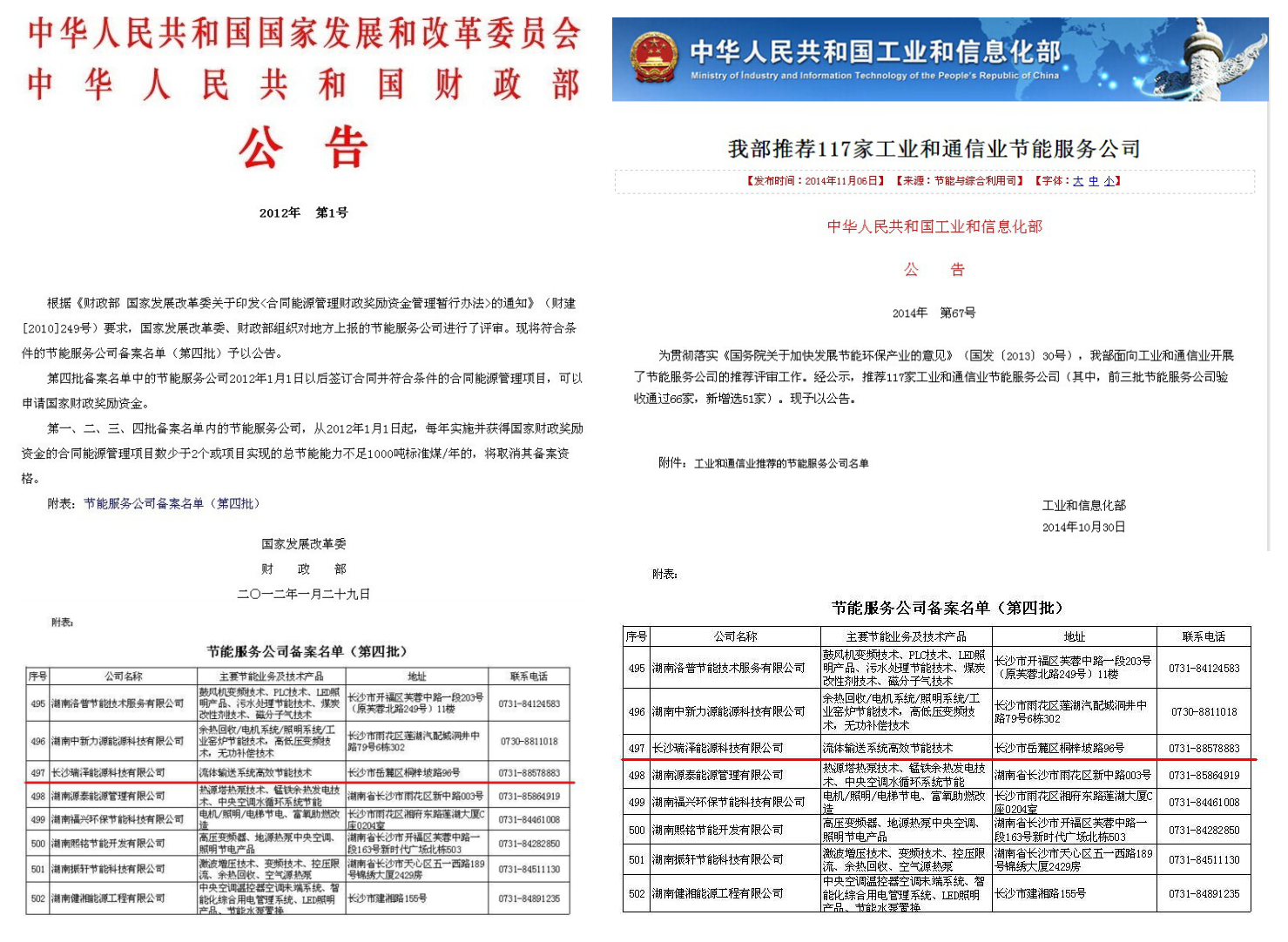 瑞泽能源荣誉资质